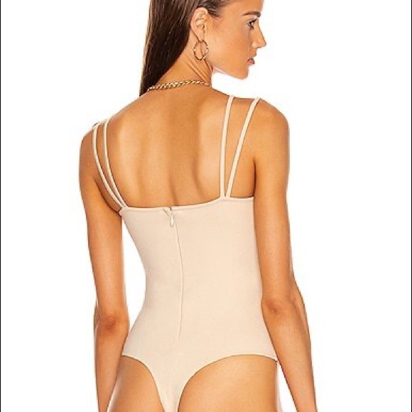 Nicholas Joan Biege Bodysuit (small) - Picture 2 of 6